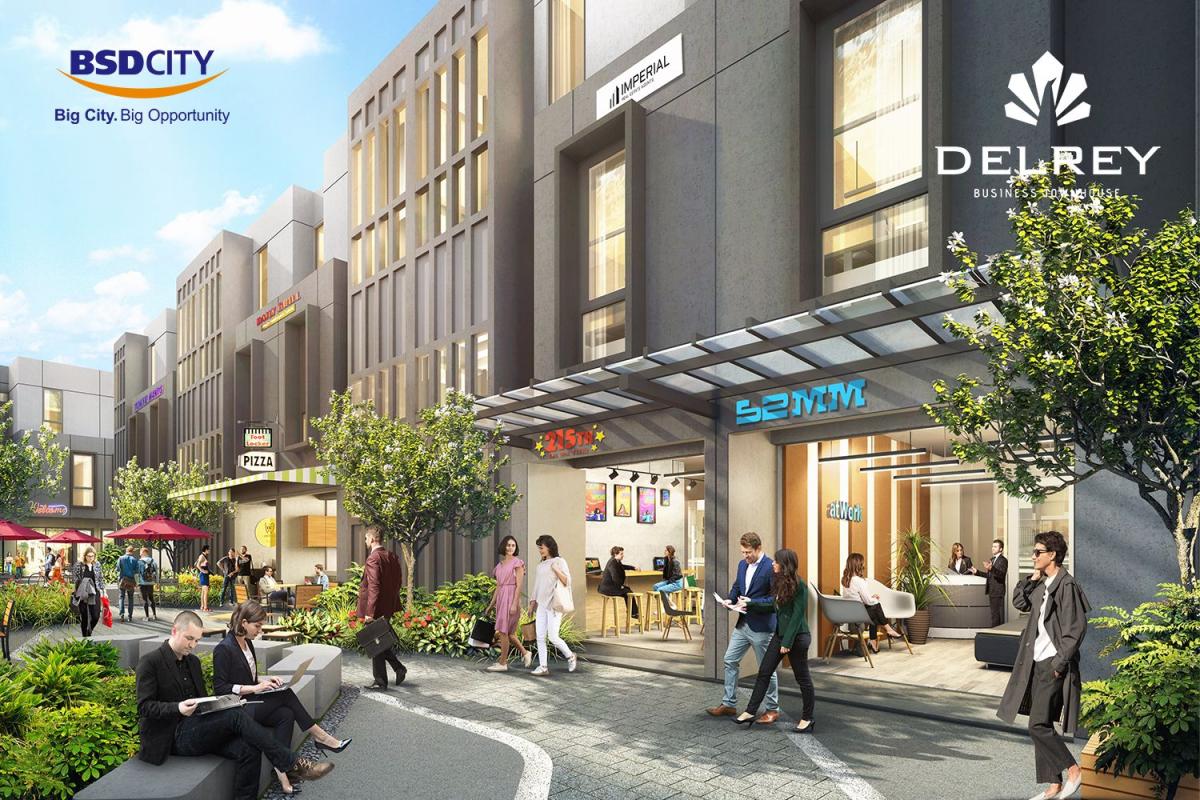 Delrey BIZTOWN Type 6 at BSD CITY